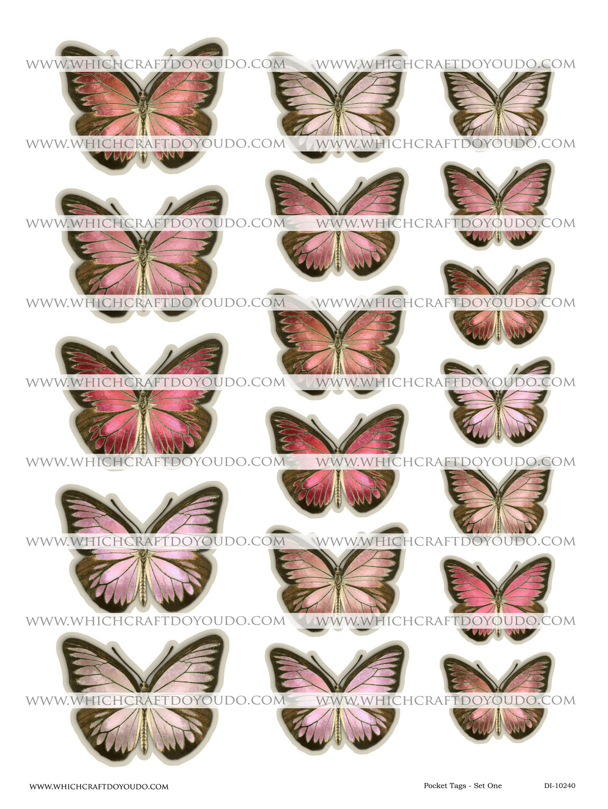 Pocket Tags - Set One - DI-10240 - Digital Download