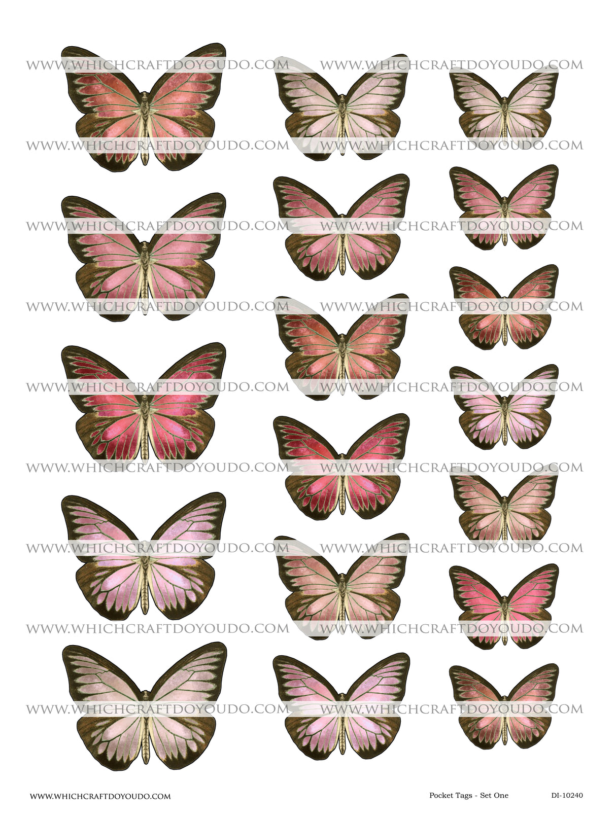 Pocket Tags - Set One - DI-10240 - Digital Download