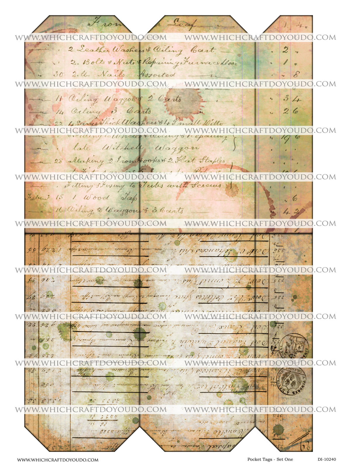 Pocket Tags - Set One - DI-10240 - Digital Download