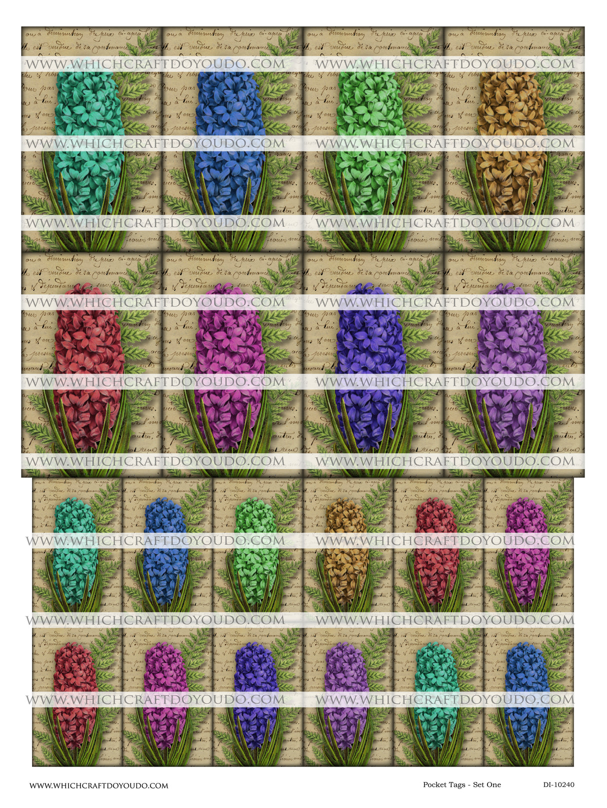 Pocket Tags - Set One - DI-10240 - Digital Download