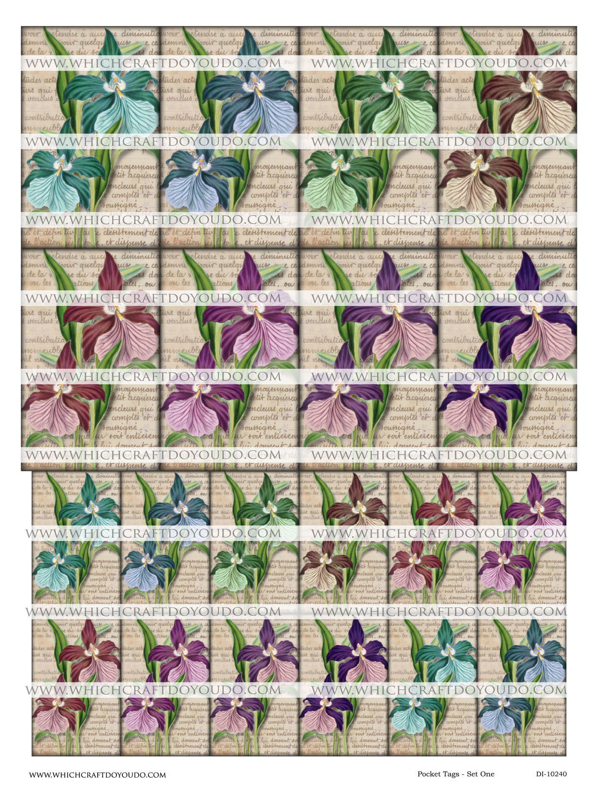 Pocket Tags - Set One - DI-10240 - Digital Download