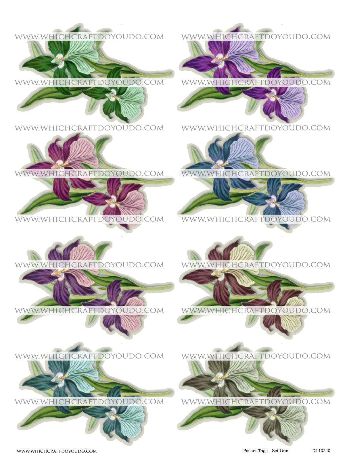 Pocket Tags - Set One - DI-10240 - Digital Download