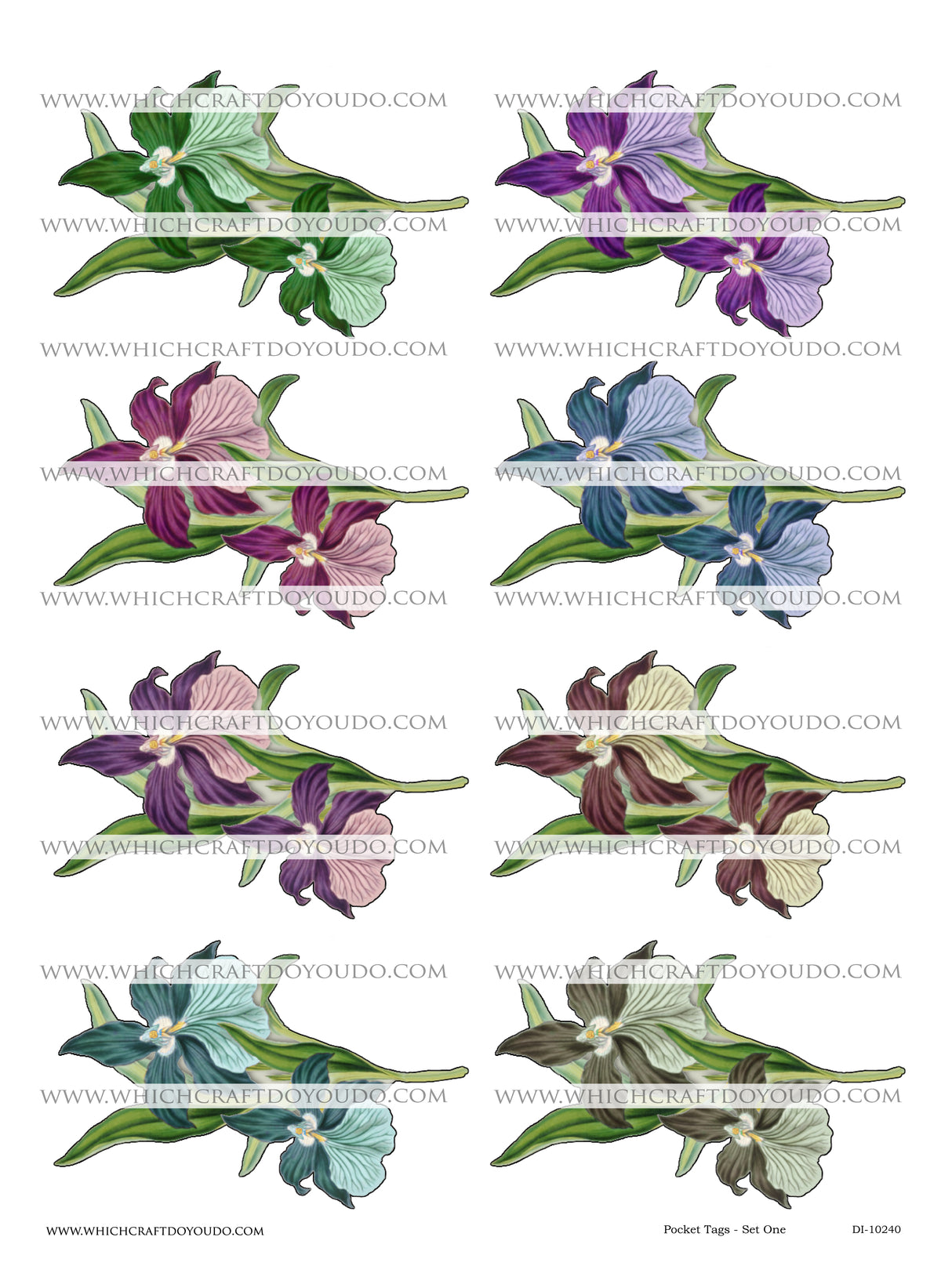 Pocket Tags - Set One - DI-10240 - Digital Download
