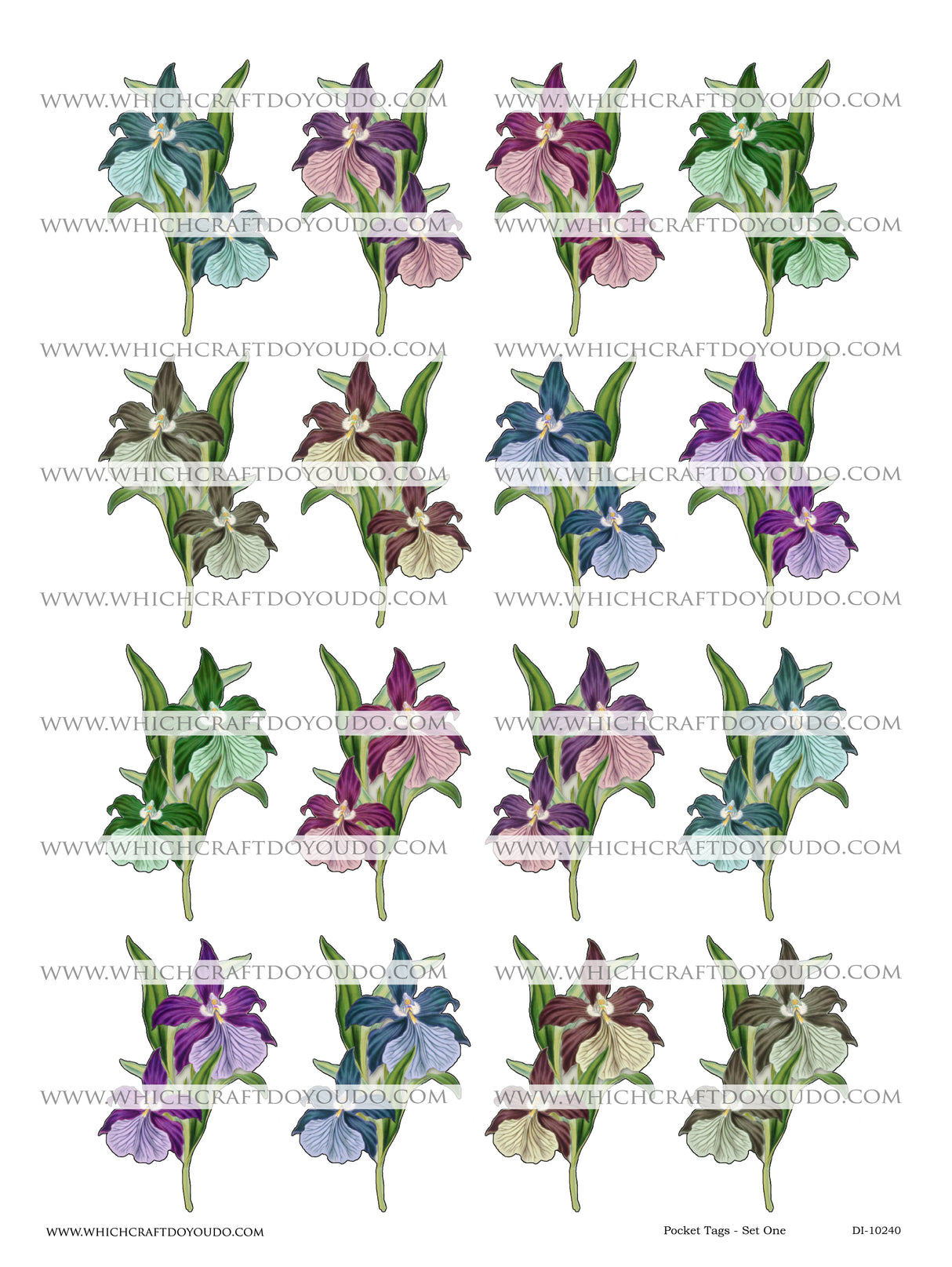 Pocket Tags - Set One - DI-10240 - Digital Download