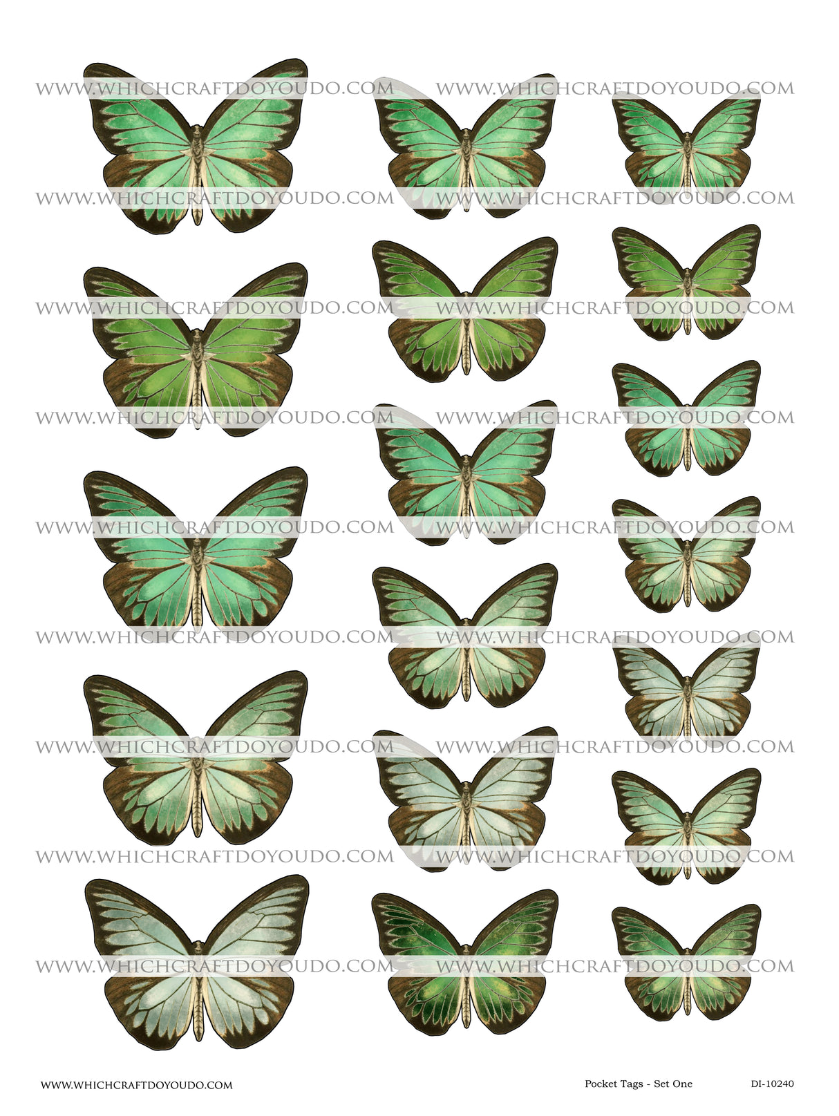 Pocket Tags - Set One - DI-10240 - Digital Download