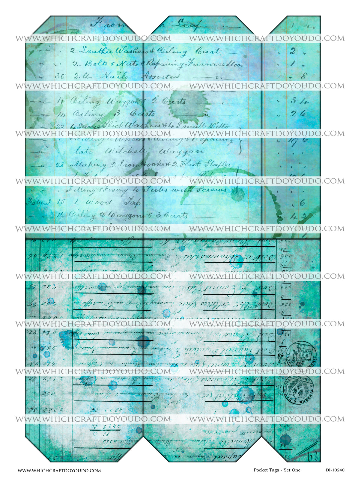 Pocket Tags - Set One - DI-10240 - Digital Download