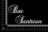 Puri Santrian - A - White Chipboard