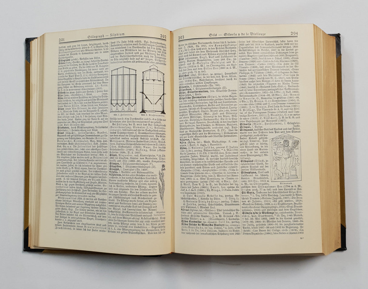 Authentic Vintage German Book - QB