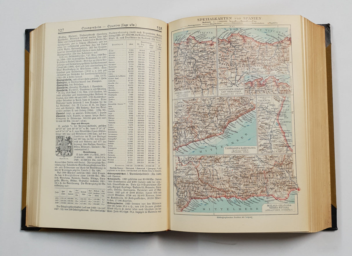 Authentic Vintage German Book - QB