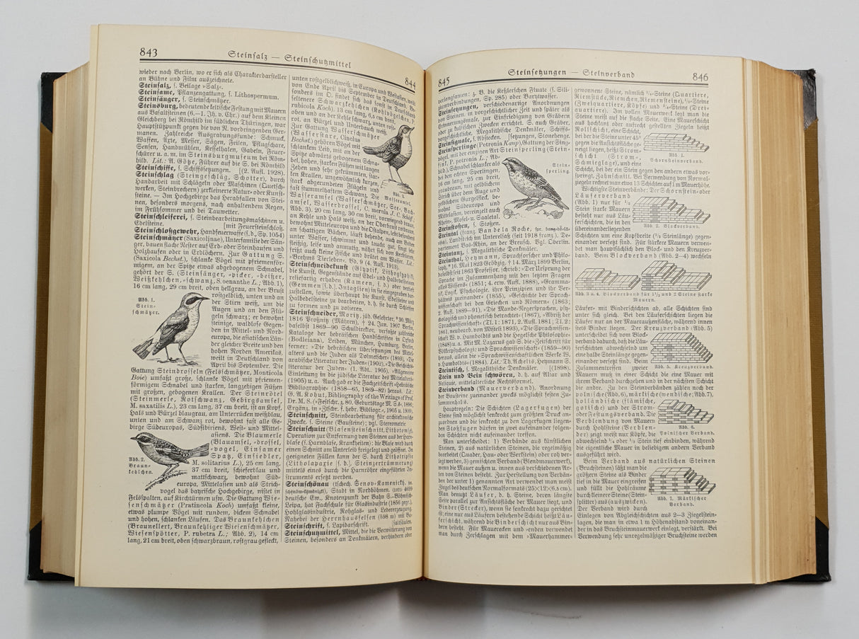 Authentic Vintage German Book - QB