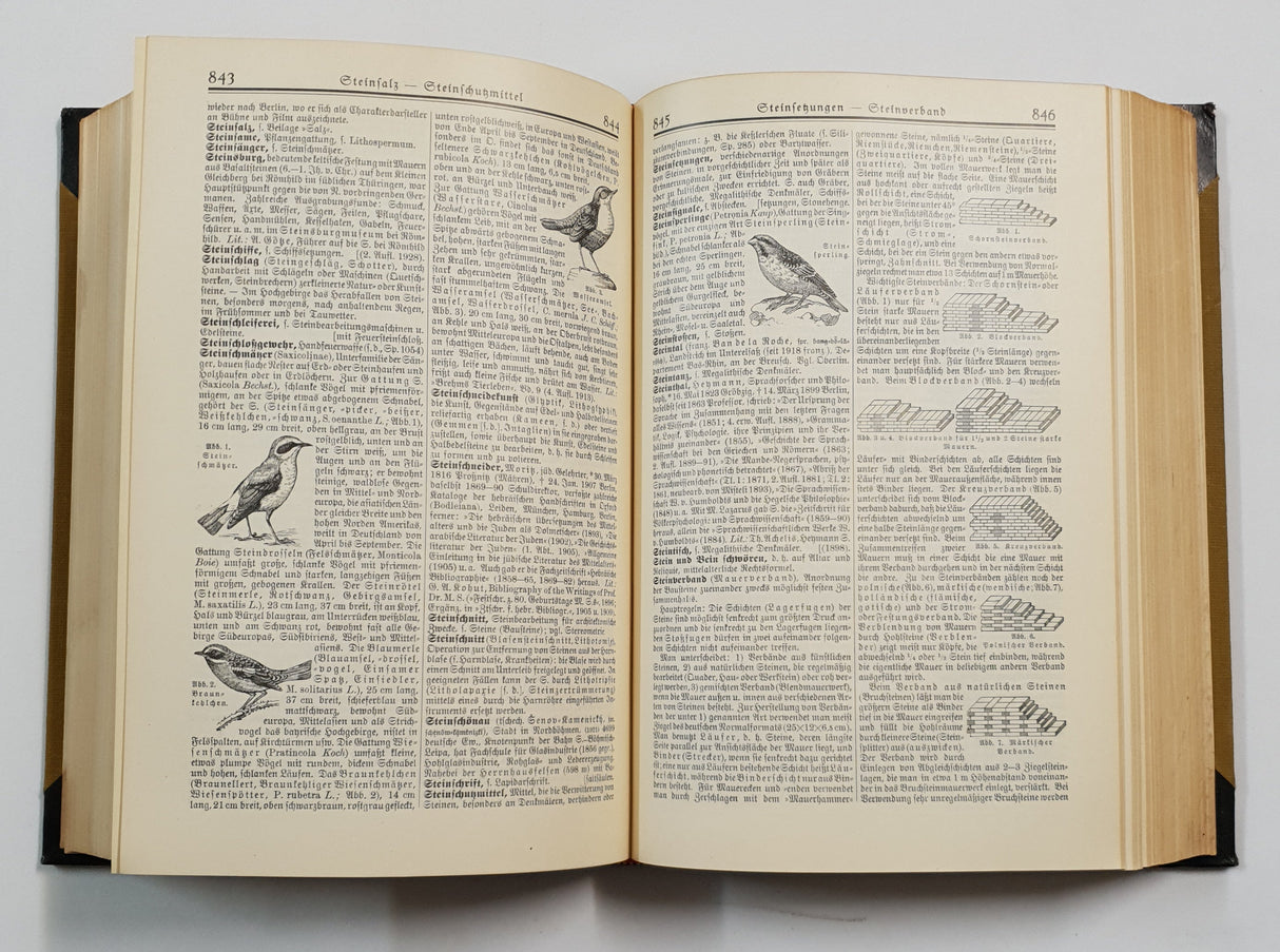 Authentic Vintage German Book - QB