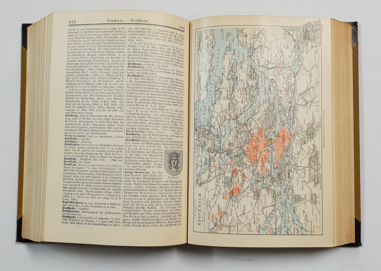 Authentic Vintage German Book - QB