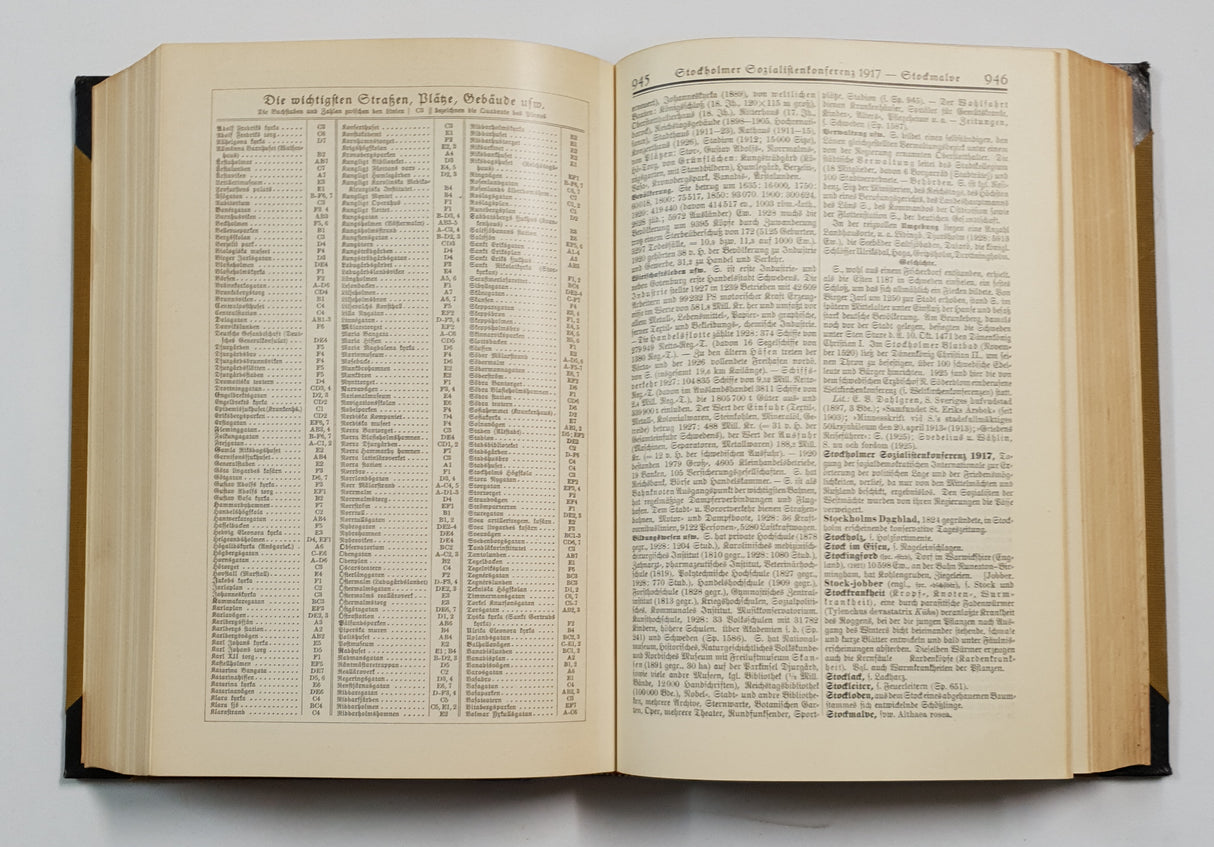 Authentic Vintage German Book - QB