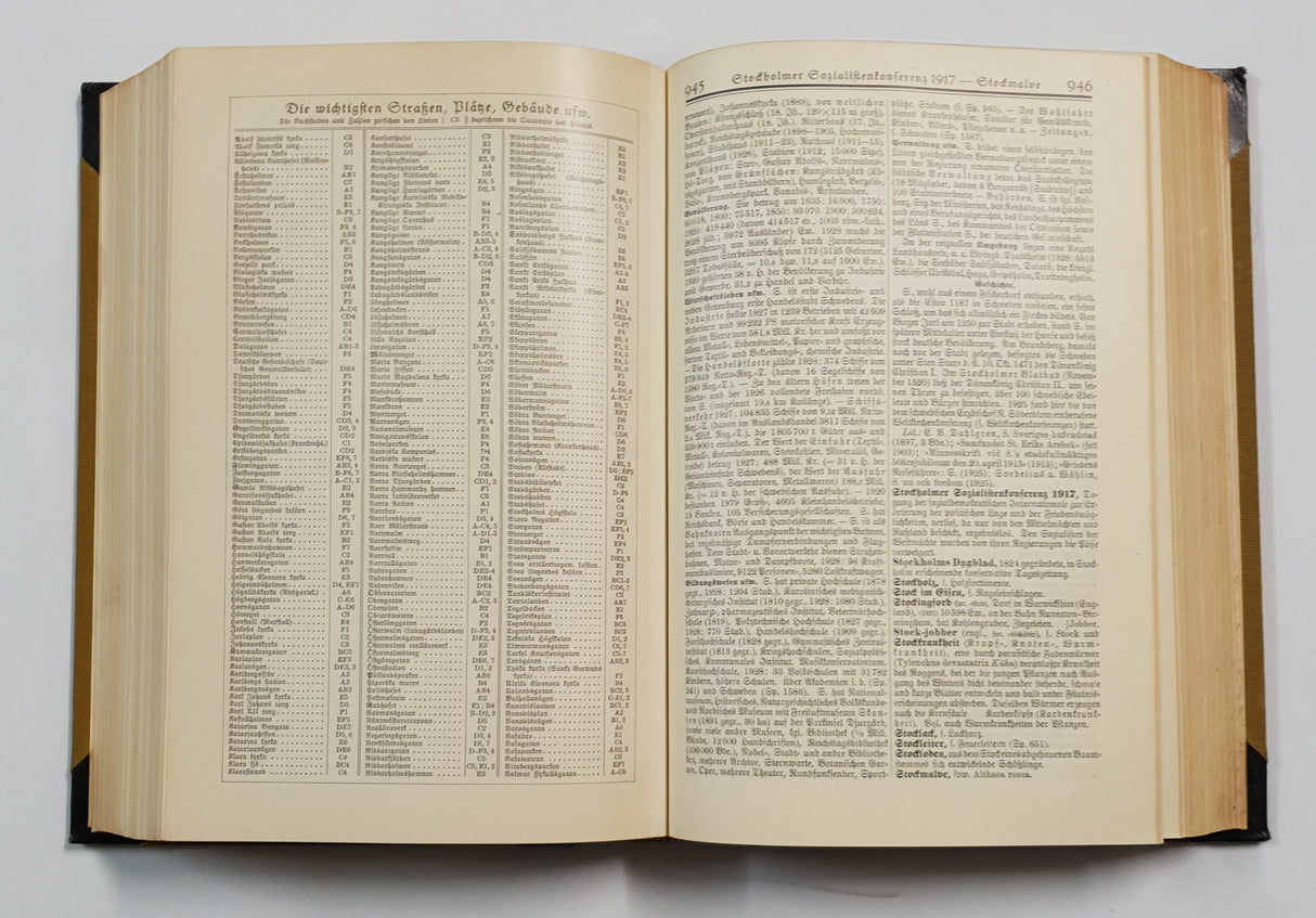 Authentic Vintage German Book - QB