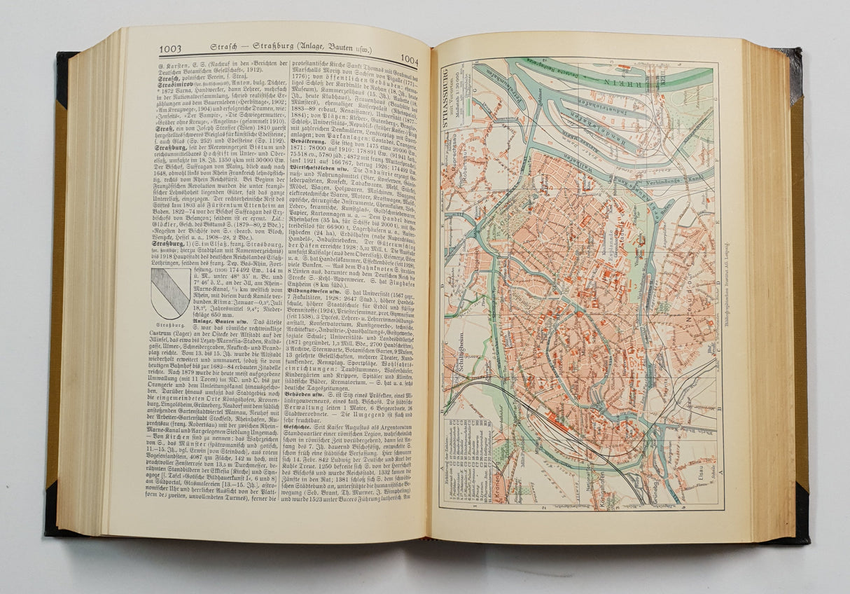 Authentic Vintage German Book - QB