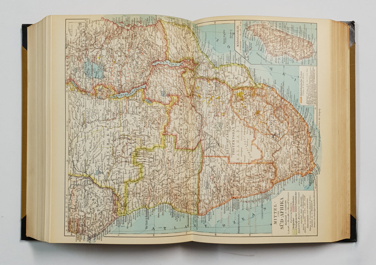 Authentic Vintage German Book - QB