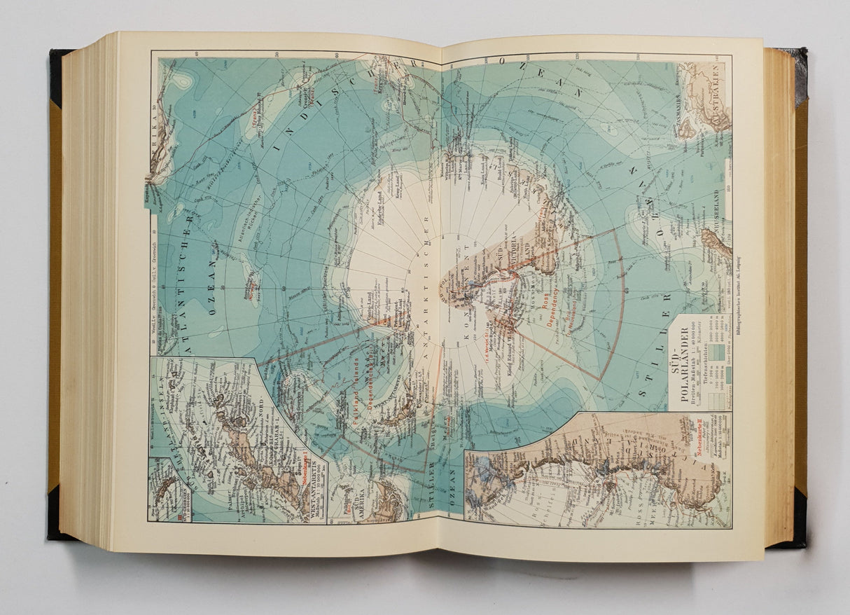 Authentic Vintage German Book - QB