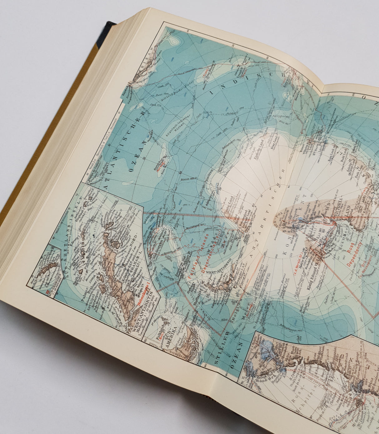 Authentic Vintage German Book - QB