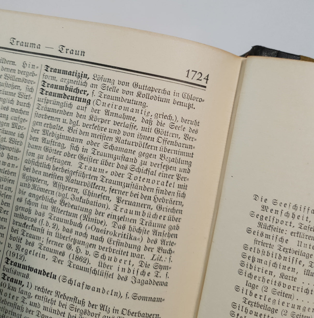 Authentic Vintage German Book - QB