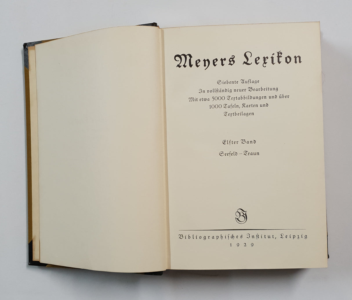 Authentic Vintage German Book - QB