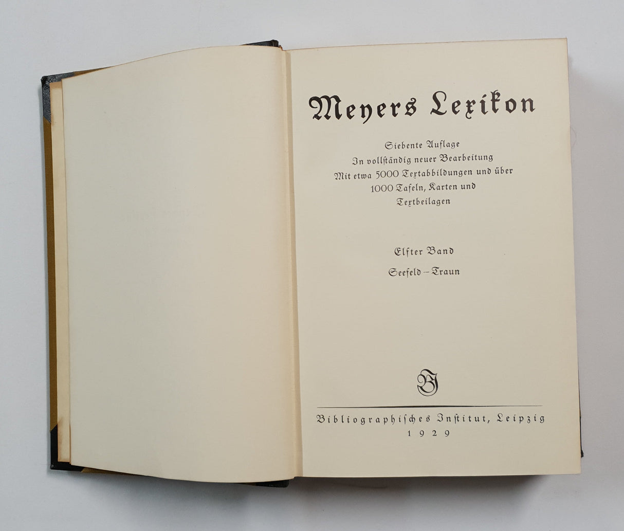 Authentic Vintage German Book - QB