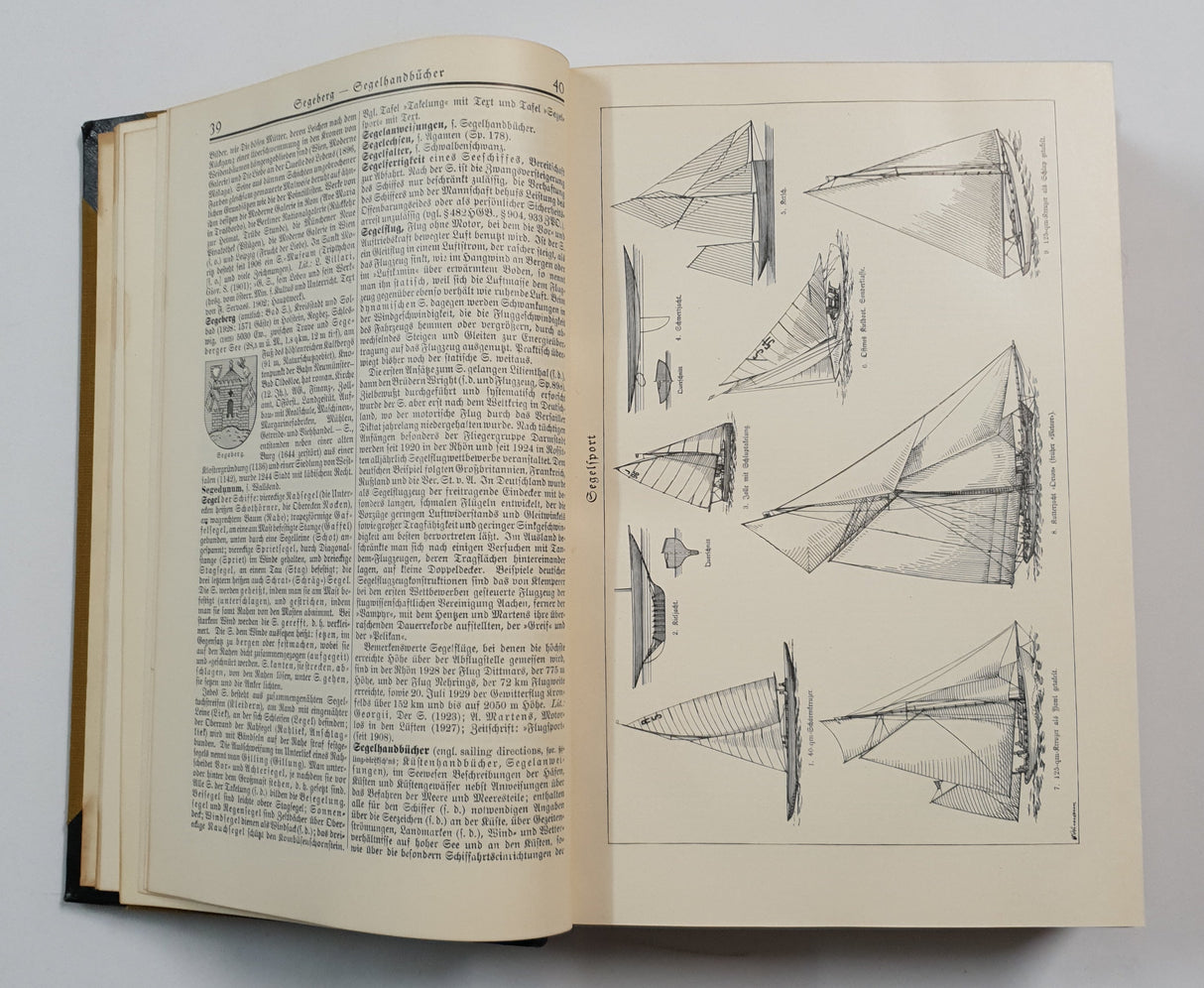 Authentic Vintage German Book - QB