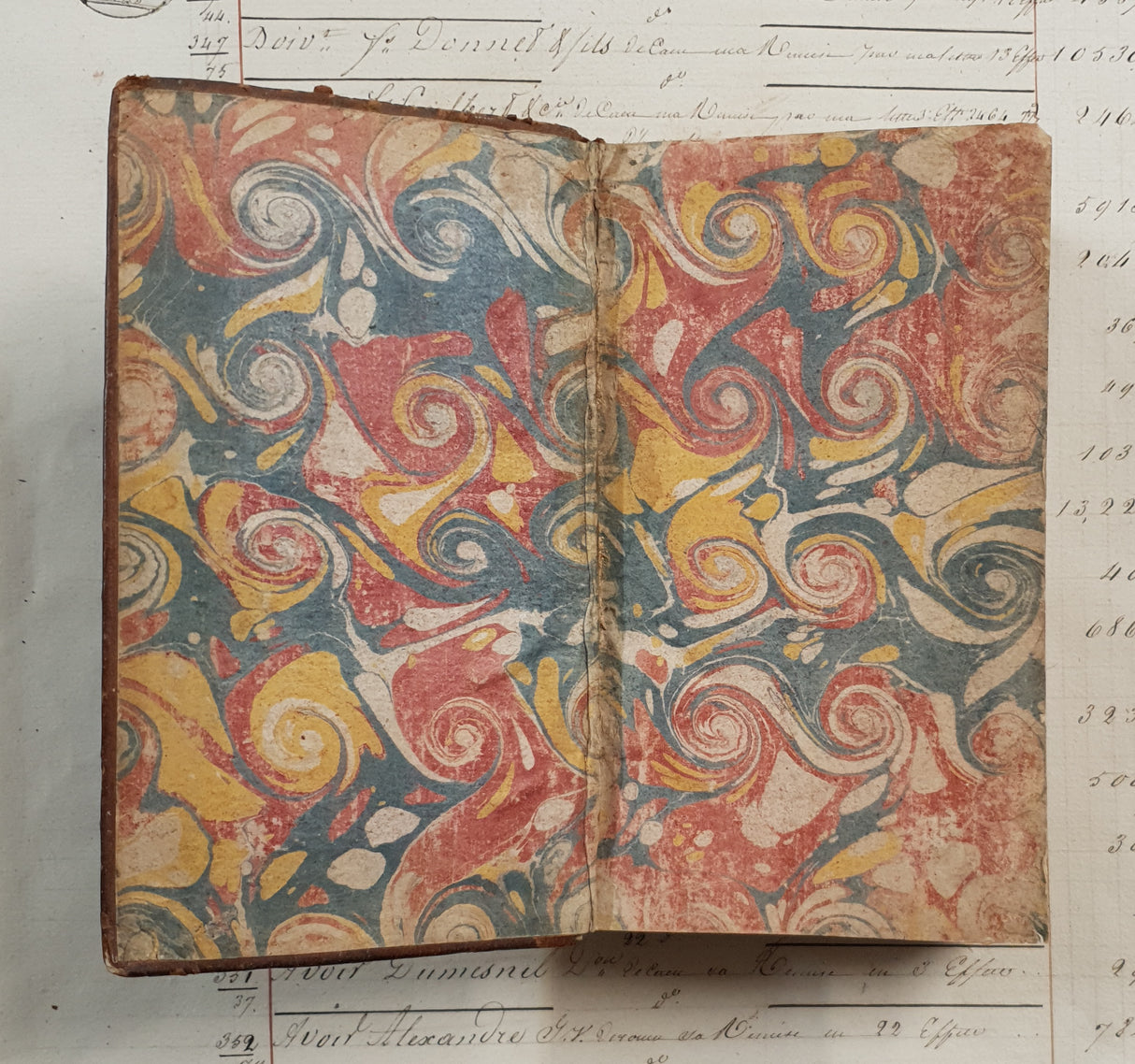 Authentic Antique 1799 French Book - QI