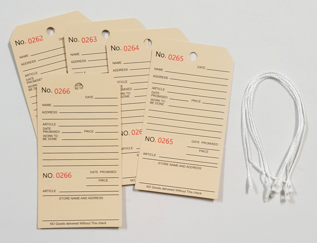 Repair Tags Set