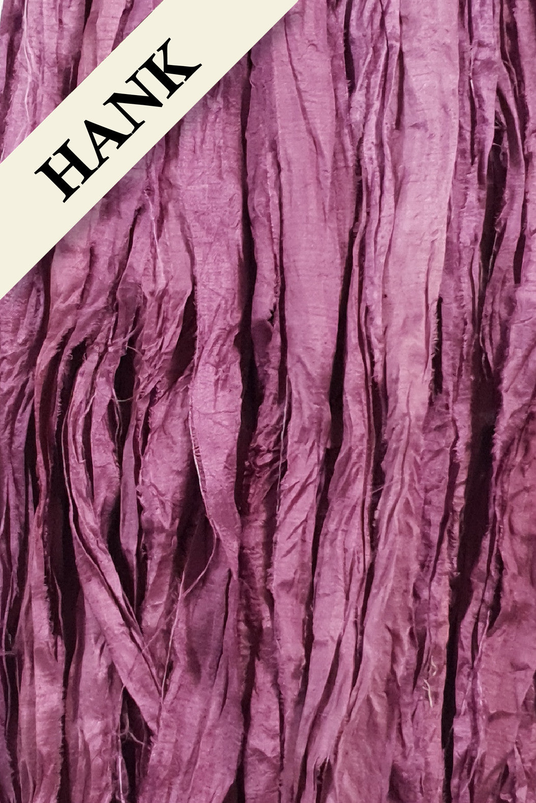 Reclaimed Sari Silk Ribbon - Countess - Hank