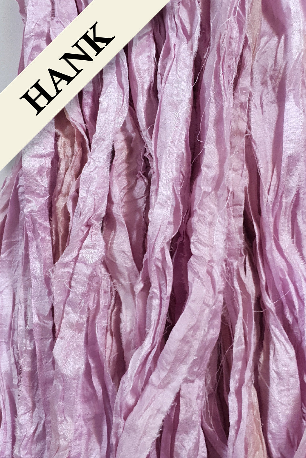 Reclaimed Sari Silk Ribbon - Pixie - Hank