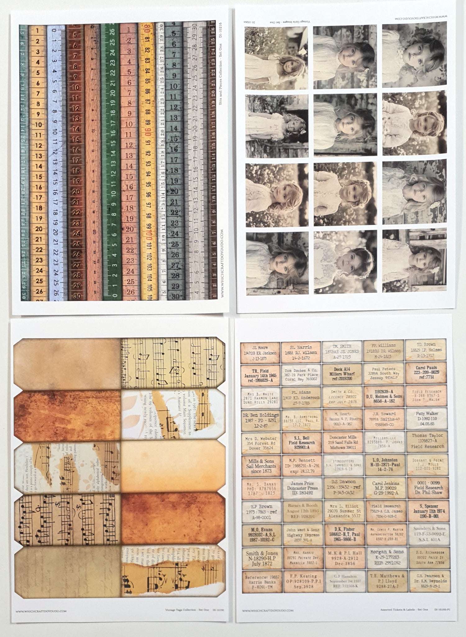 Whichcraft Prints Pack - 1002
