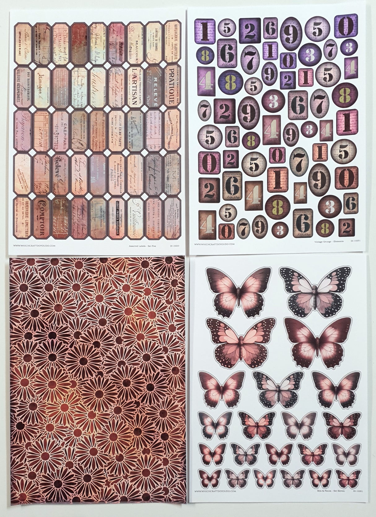 Whichcraft Prints Pack - 1004