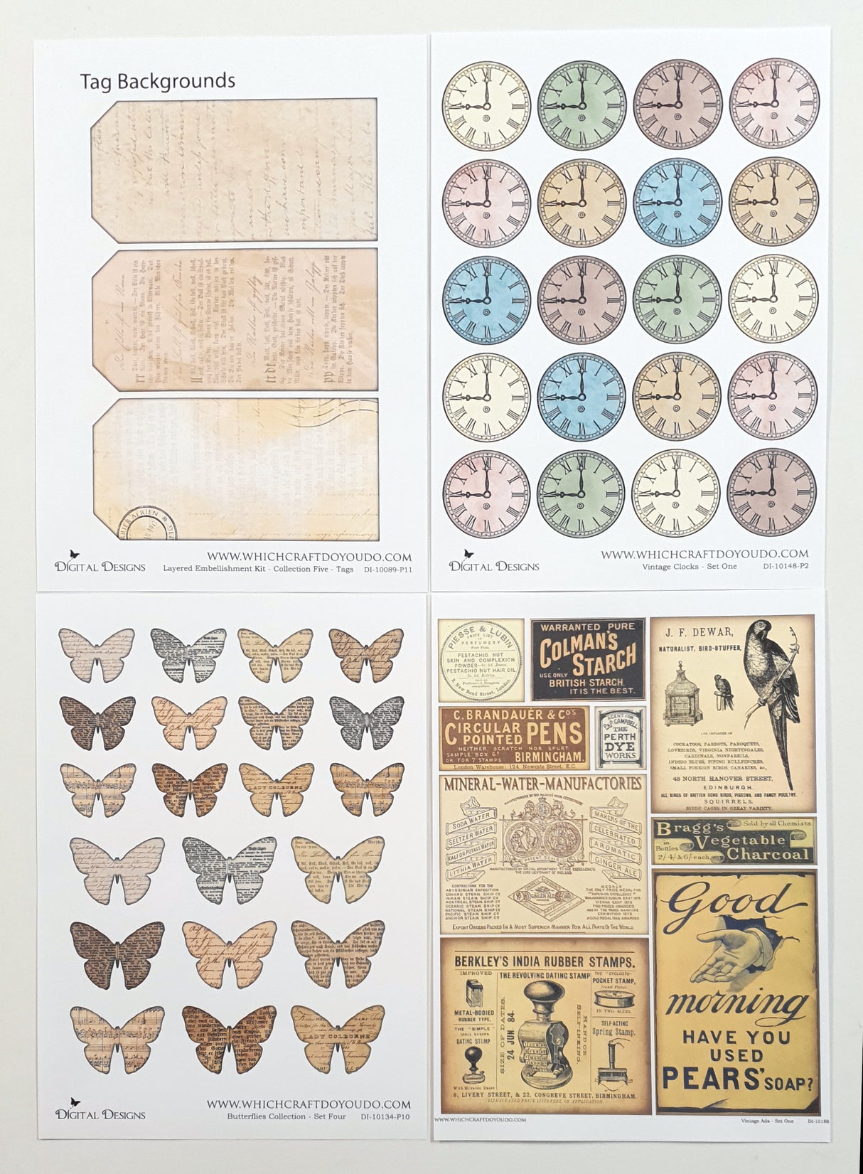 Whichcraft Prints Pack - 1005