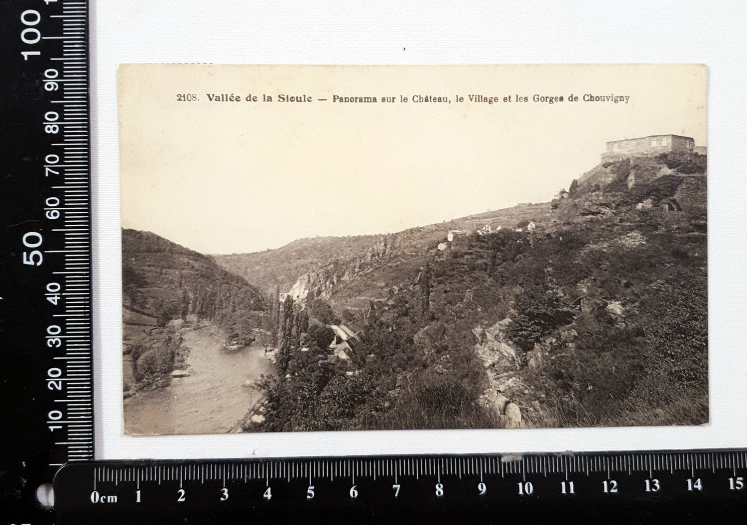 Authentic Vintage/Antique French Postcard - Single