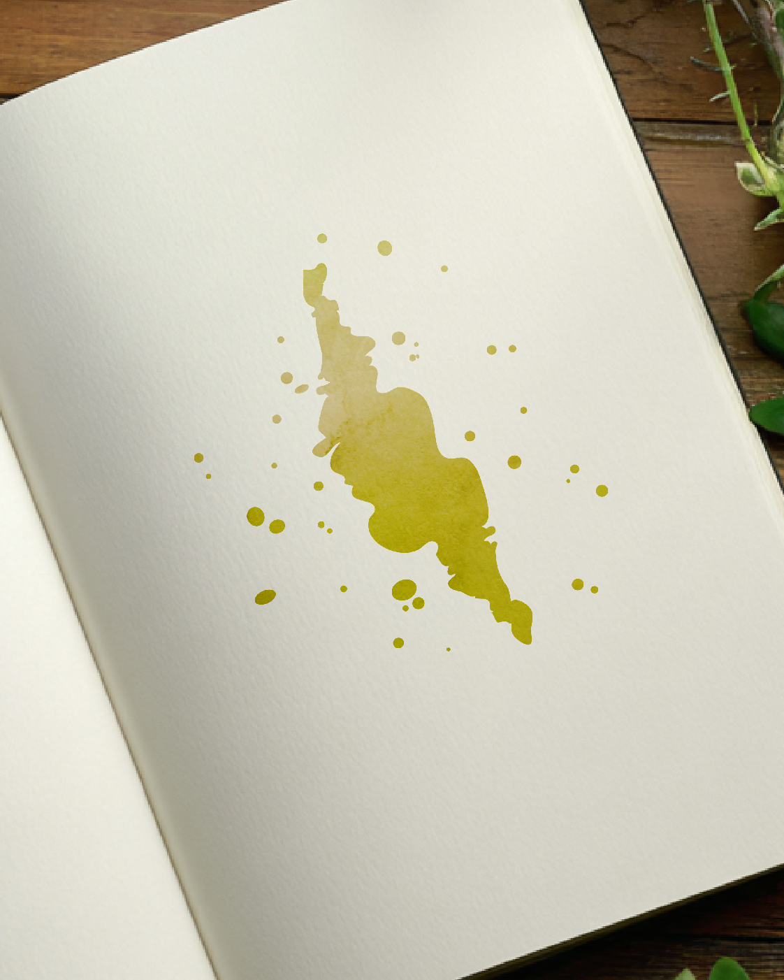 Splatter - A - Stencil - 150mm x 150mm