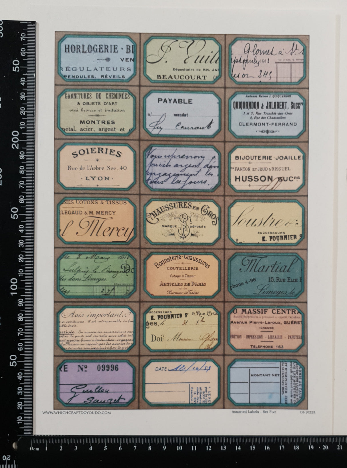 Cut Apart Stickers Sheet - (STK-27)