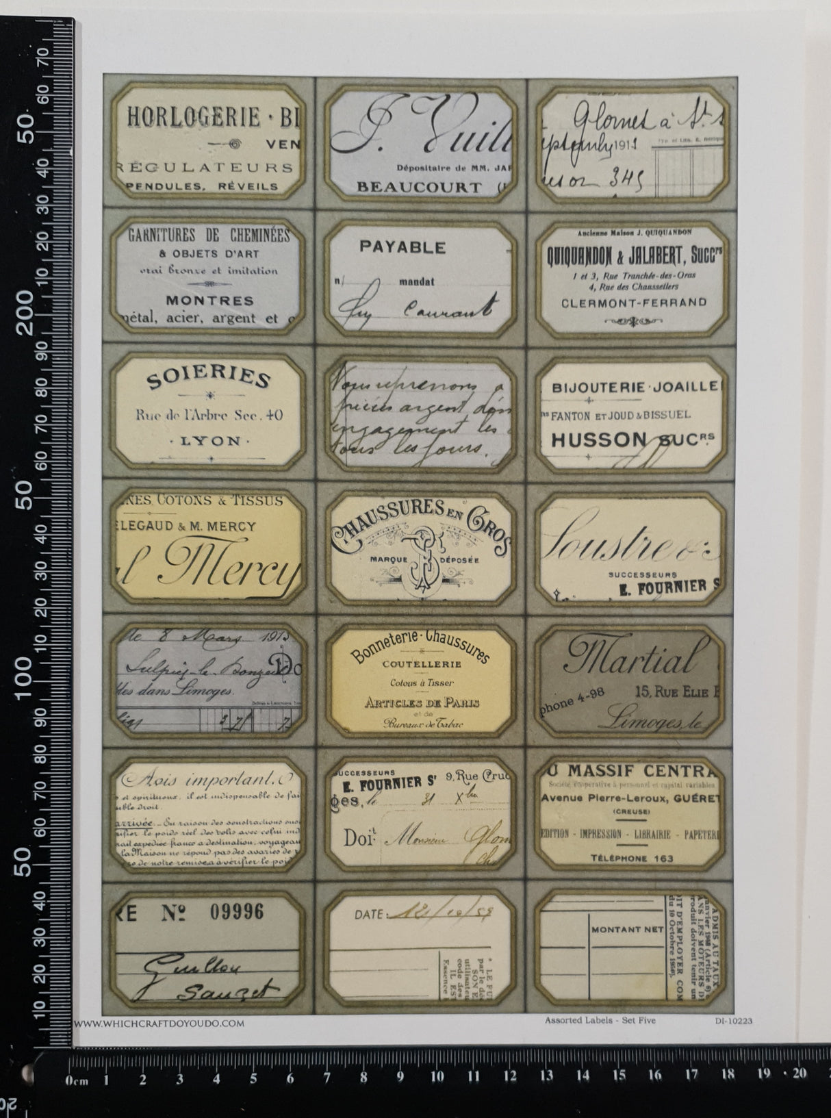 Cut Apart Stickers Sheet - (STK-30)