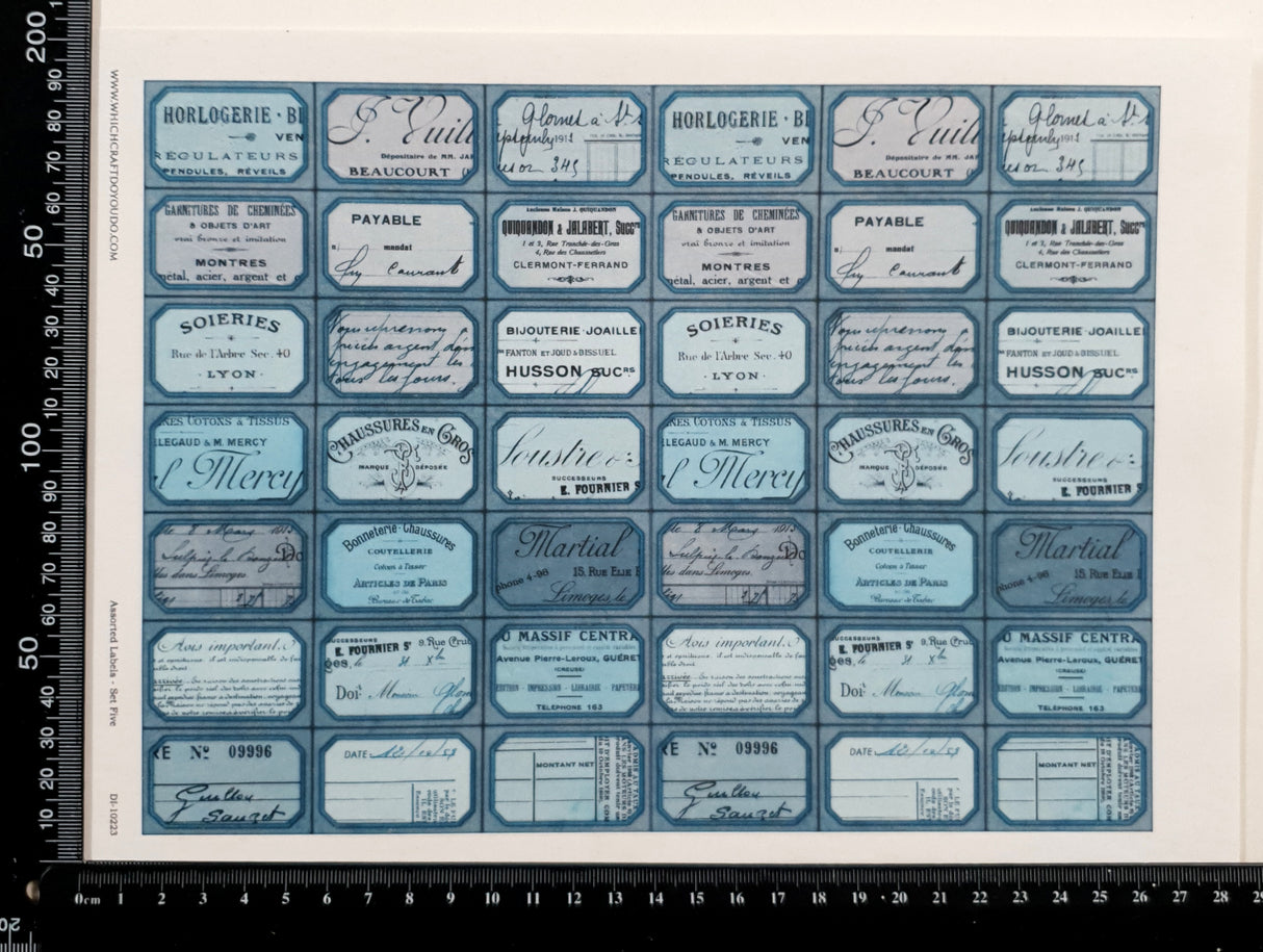 Cut Apart Stickers Sheet - (STK-46)