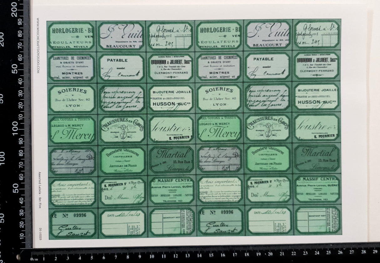 Cut Apart Stickers Sheet - (STK-48)