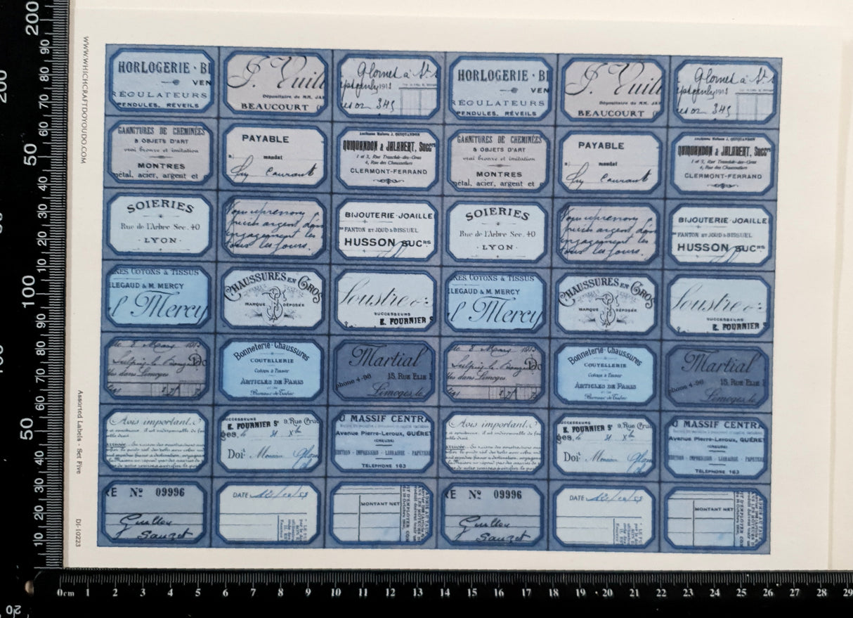 Cut Apart Stickers Sheet - (STK-49)