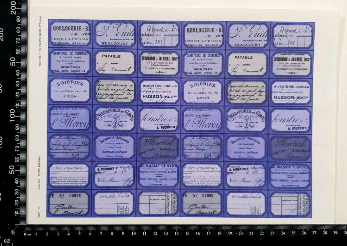 Cut Apart Stickers Sheet - (STK-51)