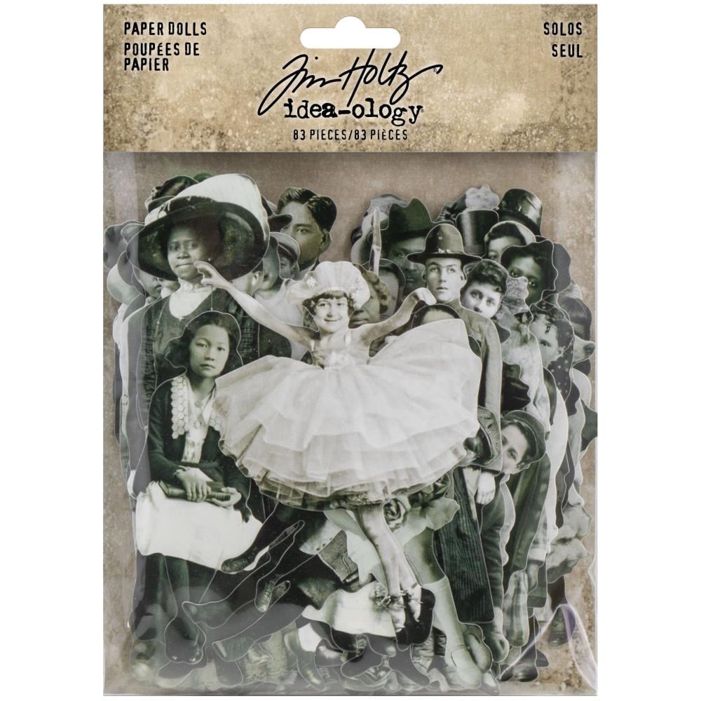 Tim Holtz - idea-ology - Paper Dolls - Solos