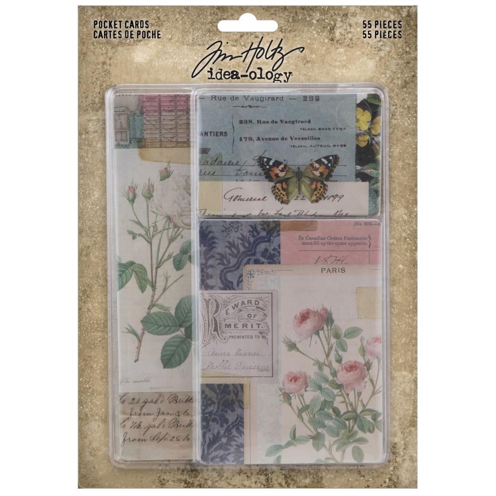 Tim Holtz - idea-ology - Pocket Cards