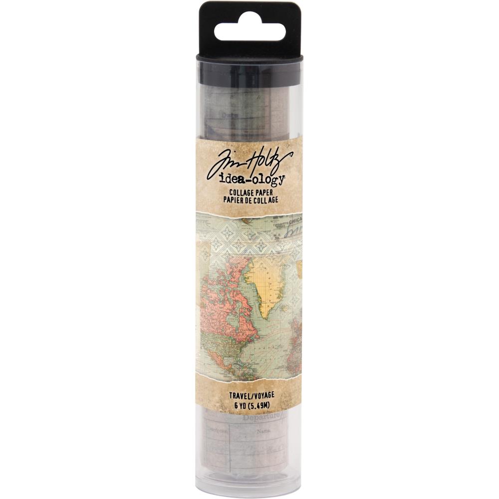 Tim Holtz - idea-ology - Collage Paper - Travel/Voyage