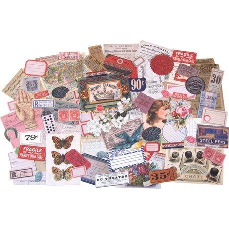 Tim Holtz - idea-ology - Ephemera Pack - Keepsakes