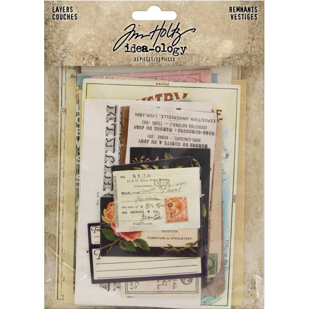 Tim Holtz - idea-ology - Layers - Remnants