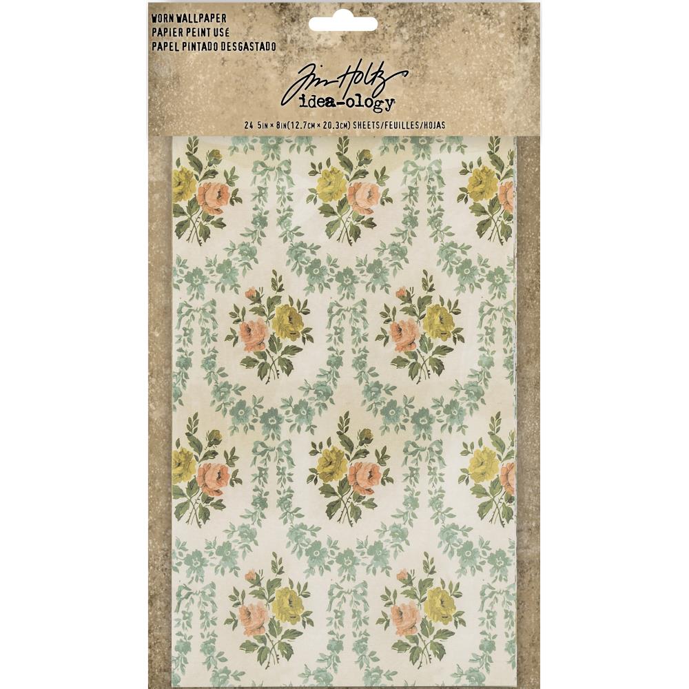 Tim Holtz - idea-ology - Worn Wallpaper