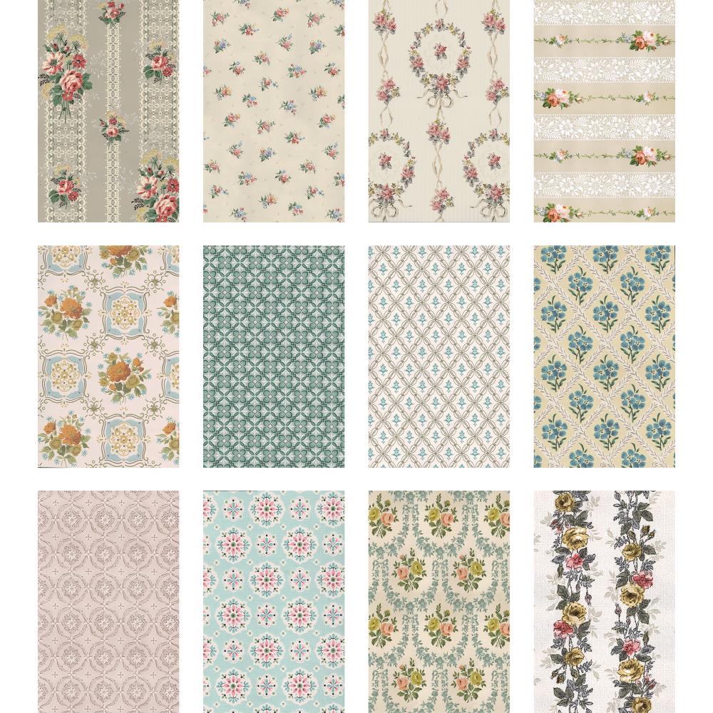 Tim Holtz - idea-ology - Worn Wallpaper