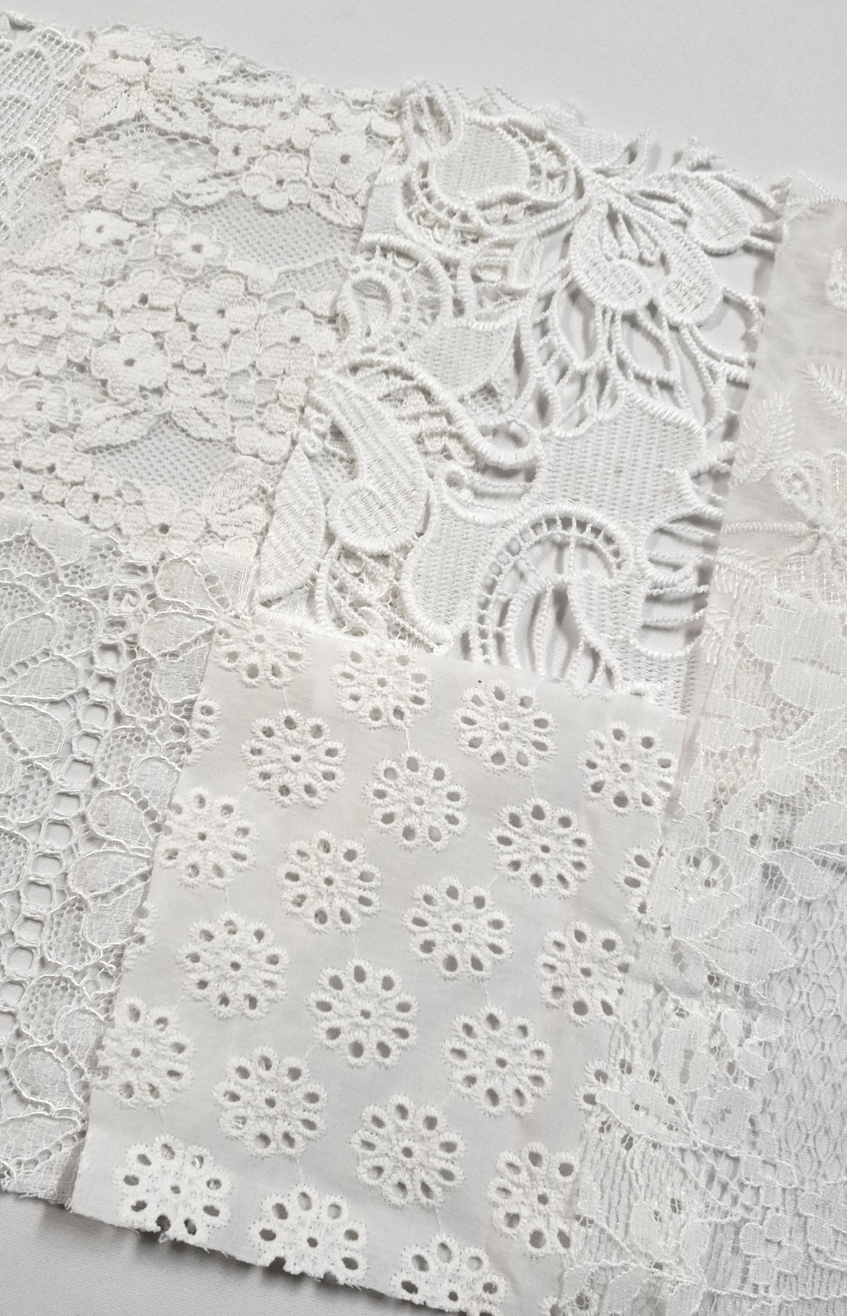 Lace & Trim Snippets Pack - Blues