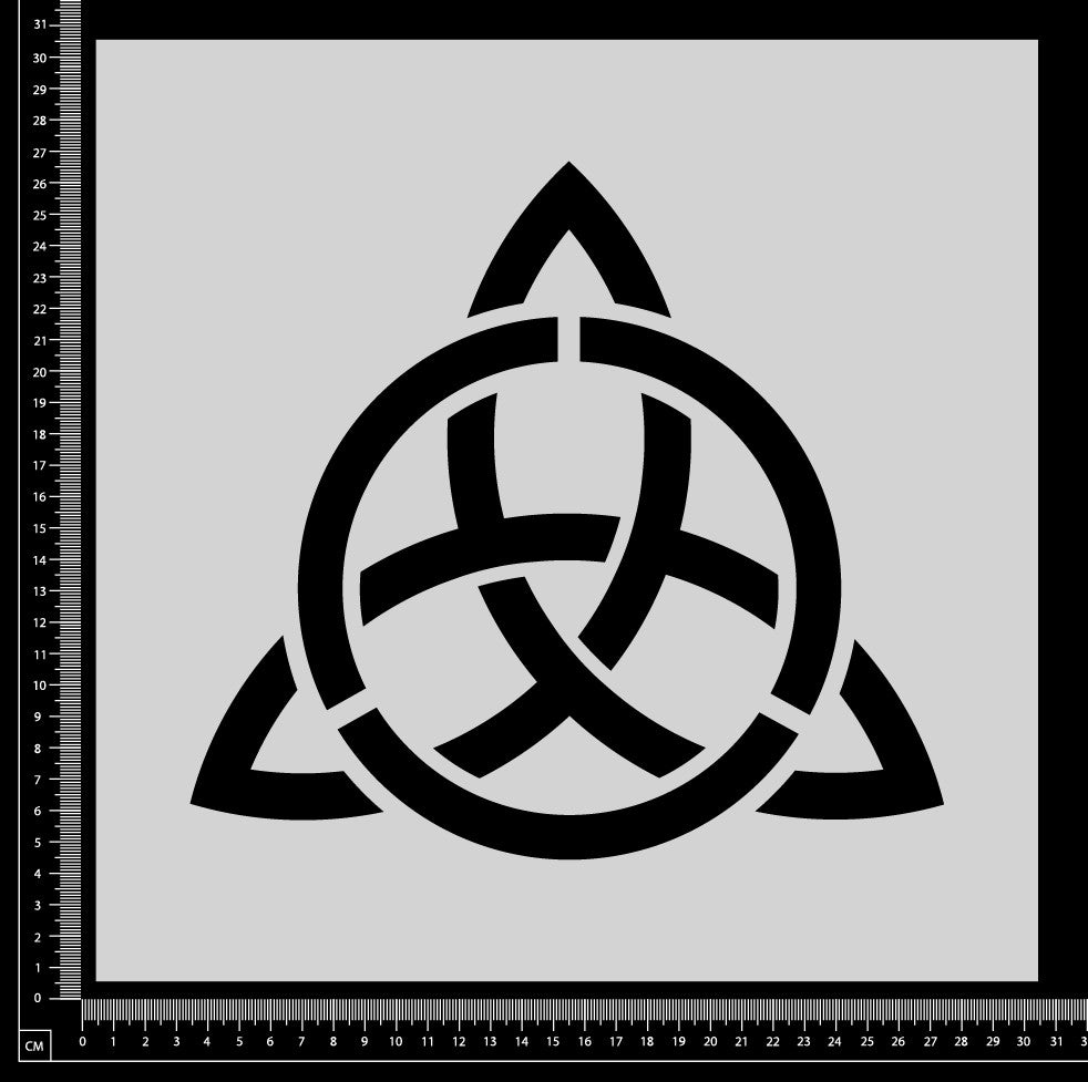 Triquetra - Stencil - 300mm x 300mm